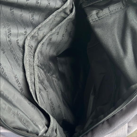 NWOT Heather Gray Backpack with Durable Fabric and Padded Straps - Picture 7 of 7